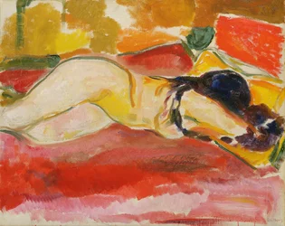 Femme nue allongée
